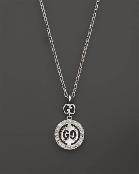 gucci womens icon twirl pendant|Gucci 18K Diamond Icon Twirl Pendant Necklace .